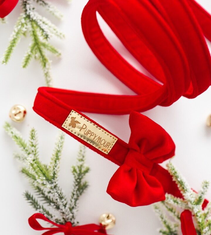 Smycze Aksamitne - Różne kolory