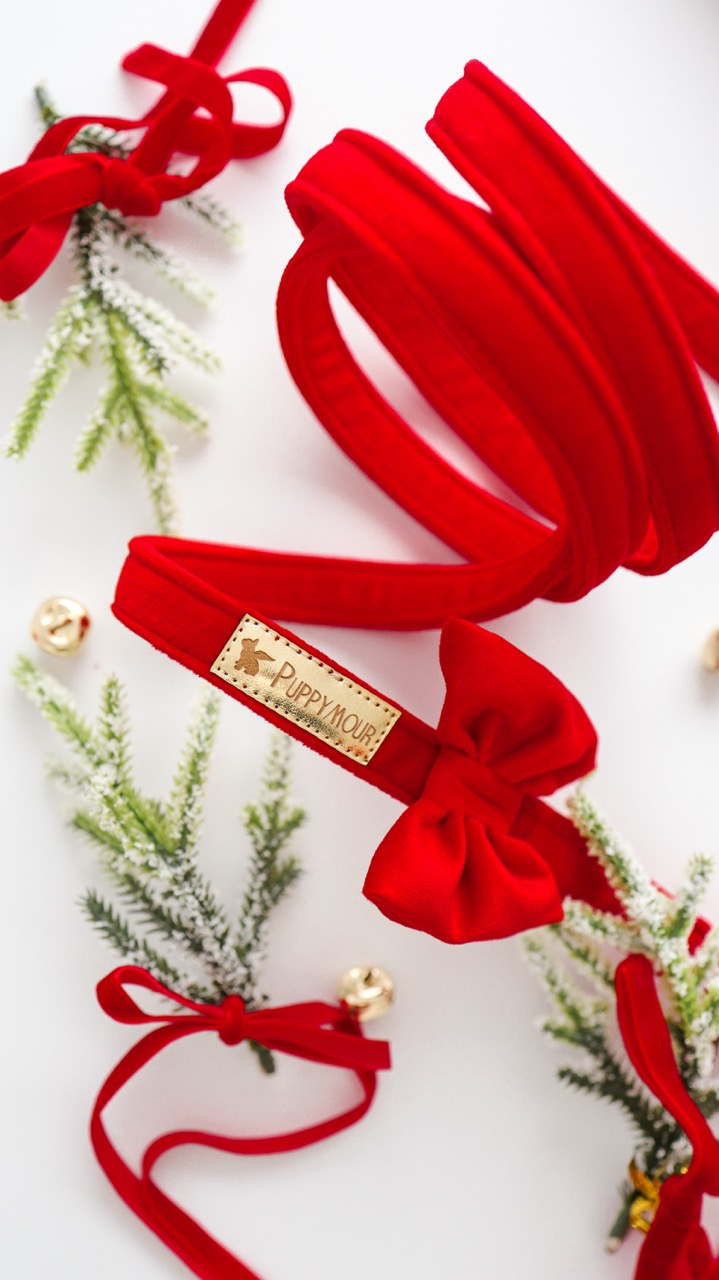 Smycze Aksamitne - Różne kolory