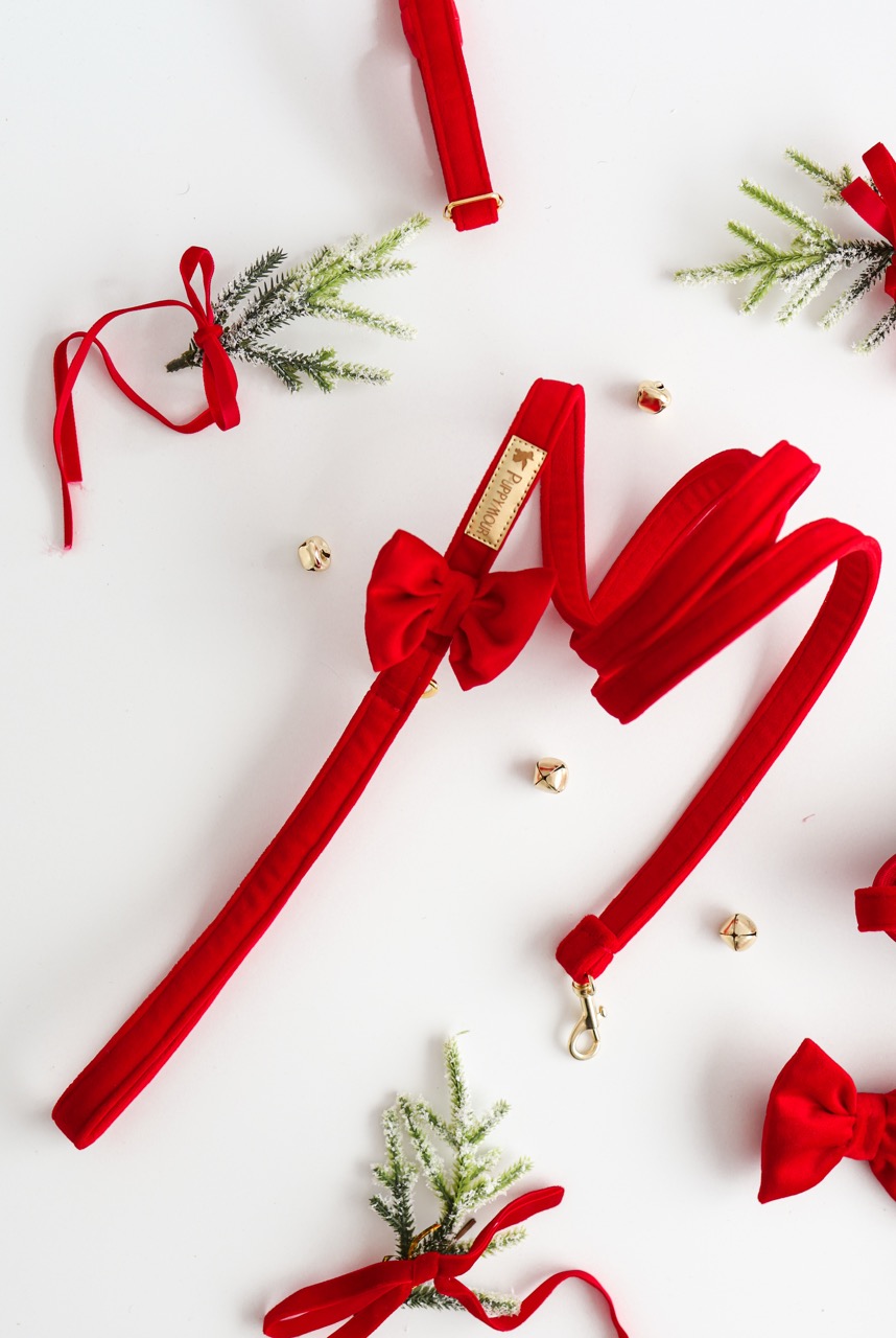 Smycze Aksamitne - Różne kolory - obrazek 2