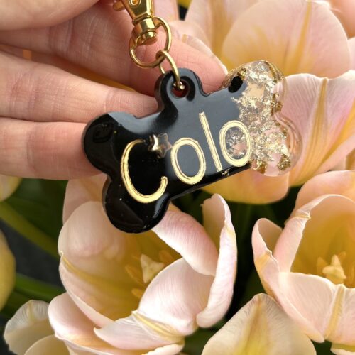 Adresówka kolorowa + kawałki złota (kolory do wyboru)