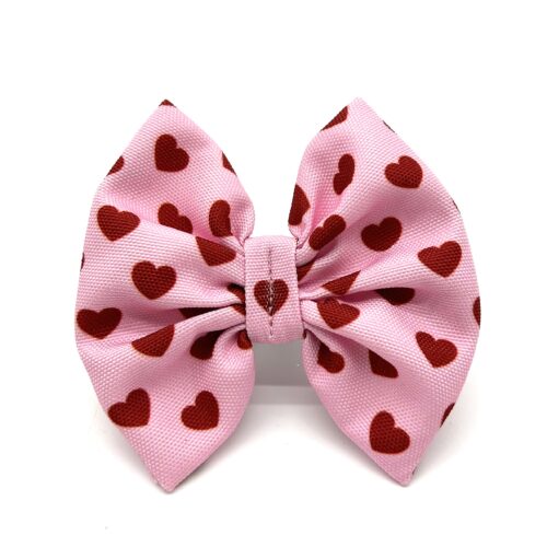 Muszka na rzep "Pink Love"