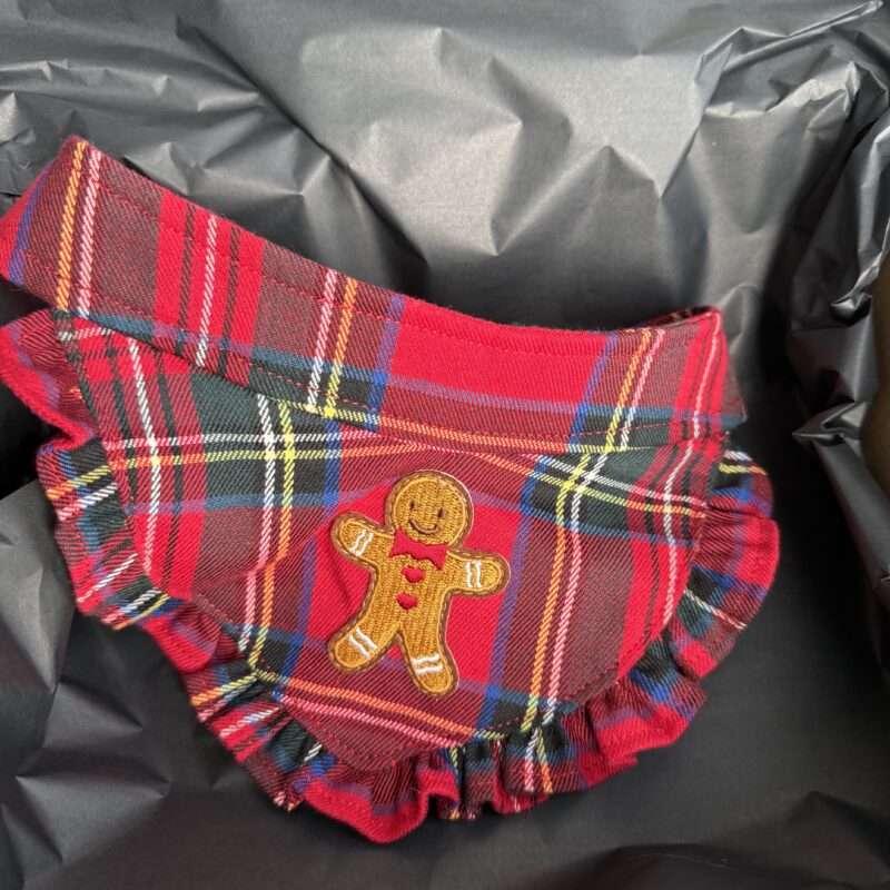 Ozdobna Chusta z Ciastkiem (Obwód szyi 39-42cm)