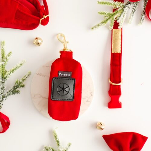 Etui na kupoworki Welurowe