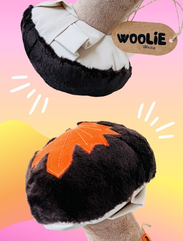 Poodgrzybek - zabawka węchowa grzybek "WoolieWhillie"