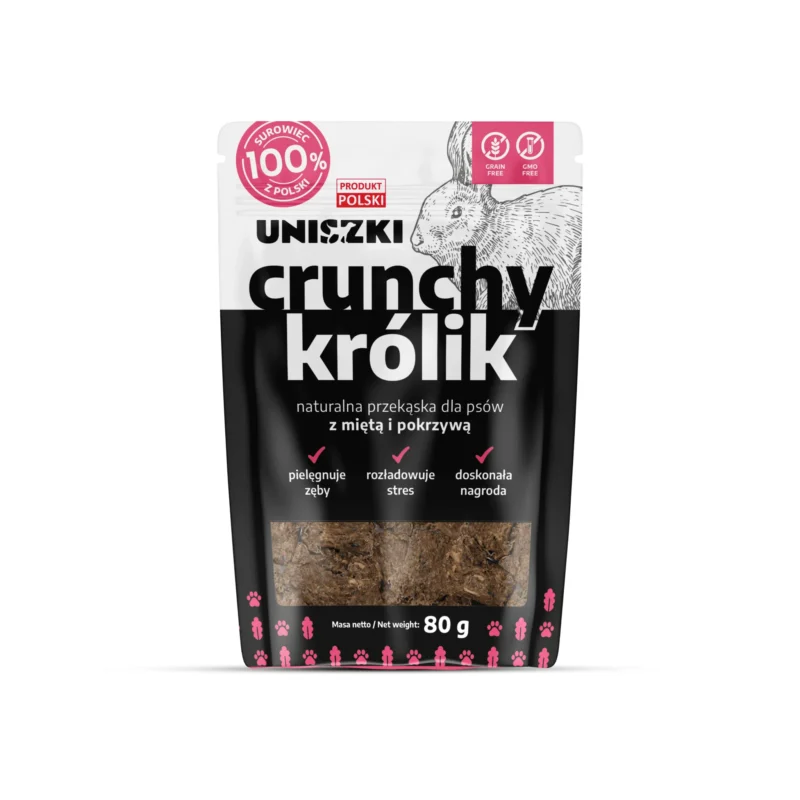 Crunchy królik – Mięta Pokrzywa
