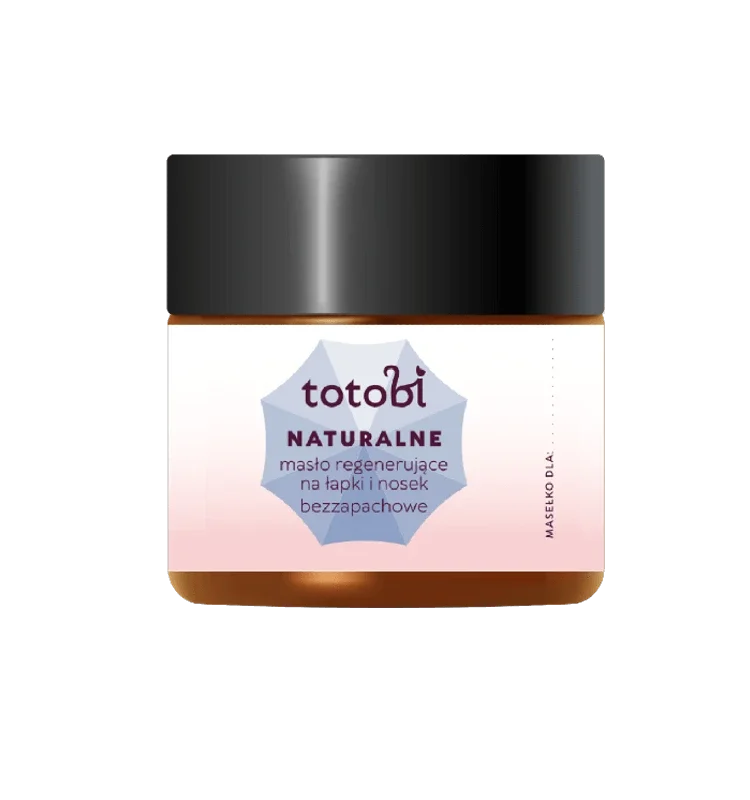 Naturalne masełko regenerujące na łapki i nosek dla psa, bez zapachu 50 ml