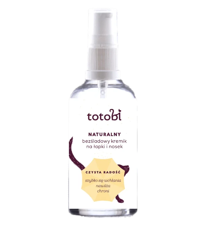 Naturalny bezśladowy kremik na łapki i nosek dla psa, 50 ml
