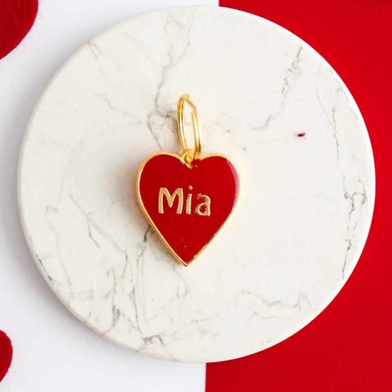 Adresówka "Red Gold Love"