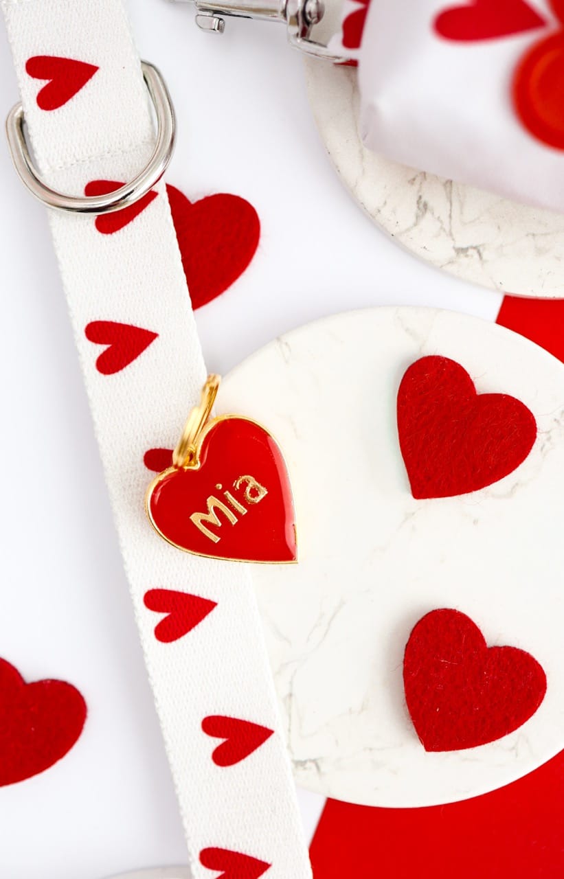 Adresówka "Red Gold Love" - obrazek 2